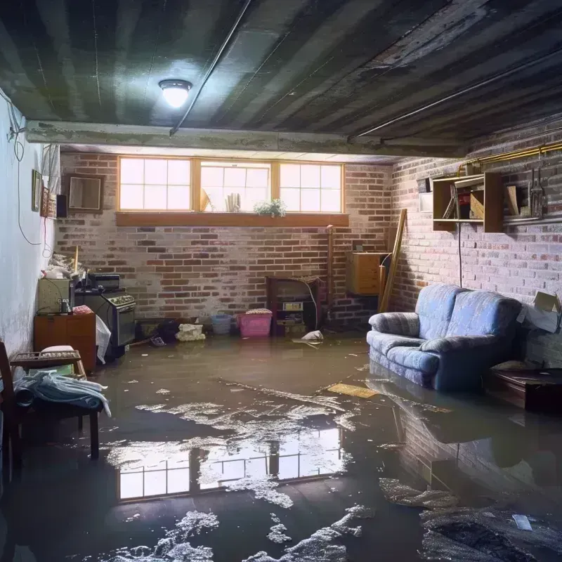 Flooded Basement Cleanup in Montgomery County, AR